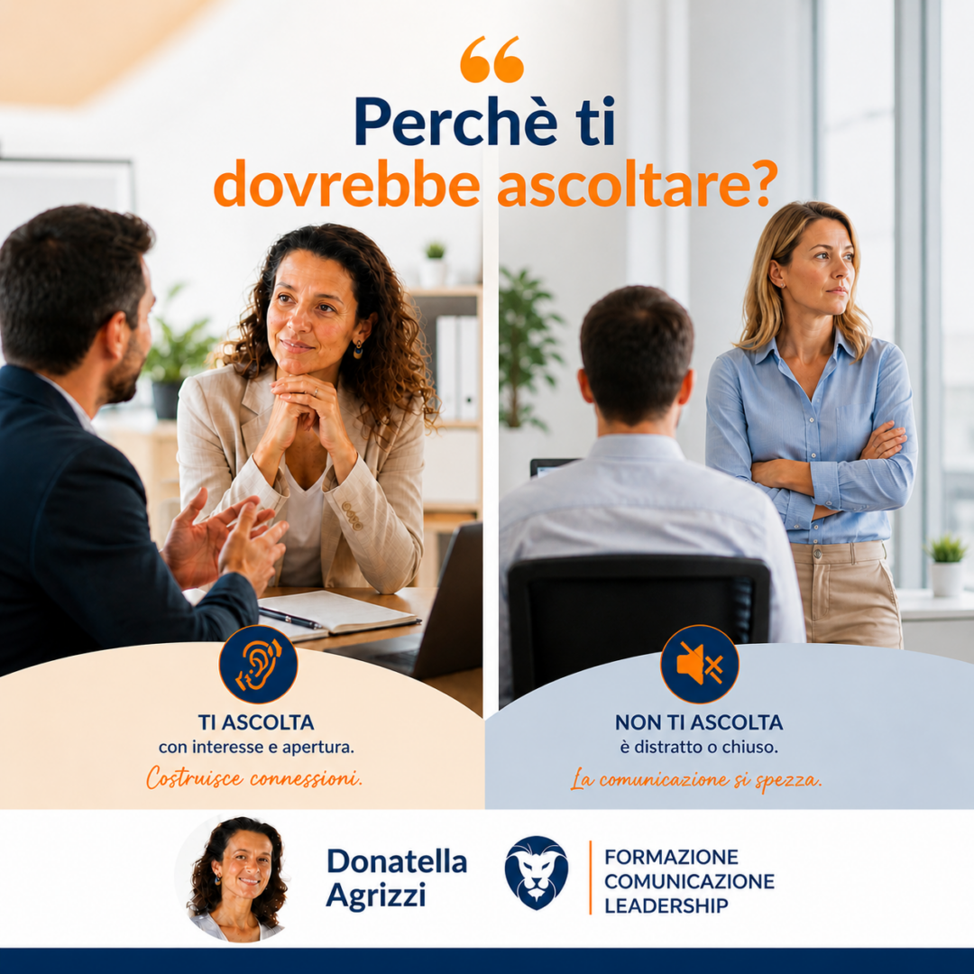 Perchè ti dovrebbe ascoltare?